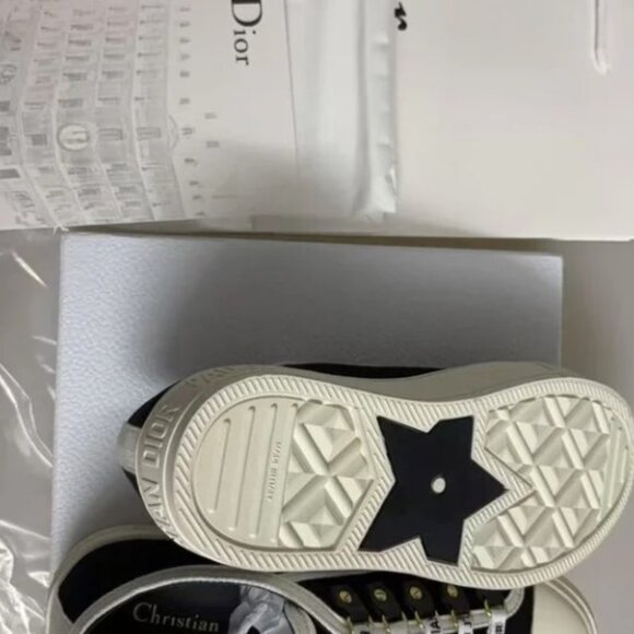 Size: EU 39  Color: Deep navy with white embroidery  Material: Premium cotton up - Picture 4 of 4